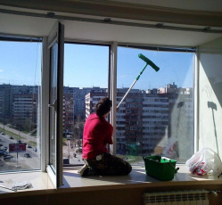 Мытье окон в однокомнатной квартире Екатеринбург